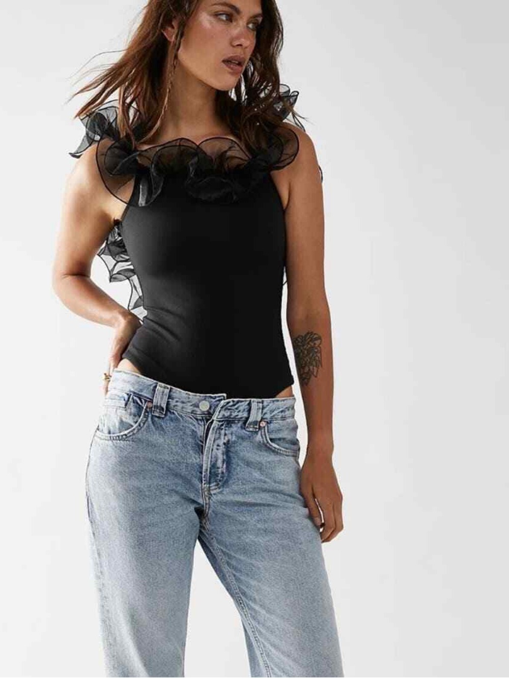 Free People Haute Wired Bodysuit